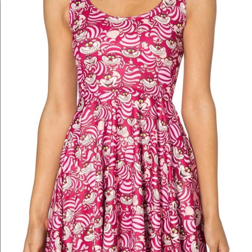 Disney. We’re all mad here scoop skater dress. Long torso - Picture 2 of 3